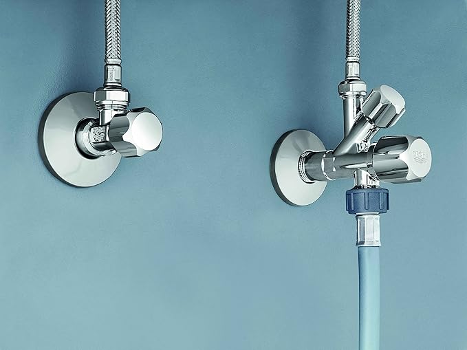 GROHE Angle Valves Neutral Handle Angle Valve (Wall Connection 1/2")