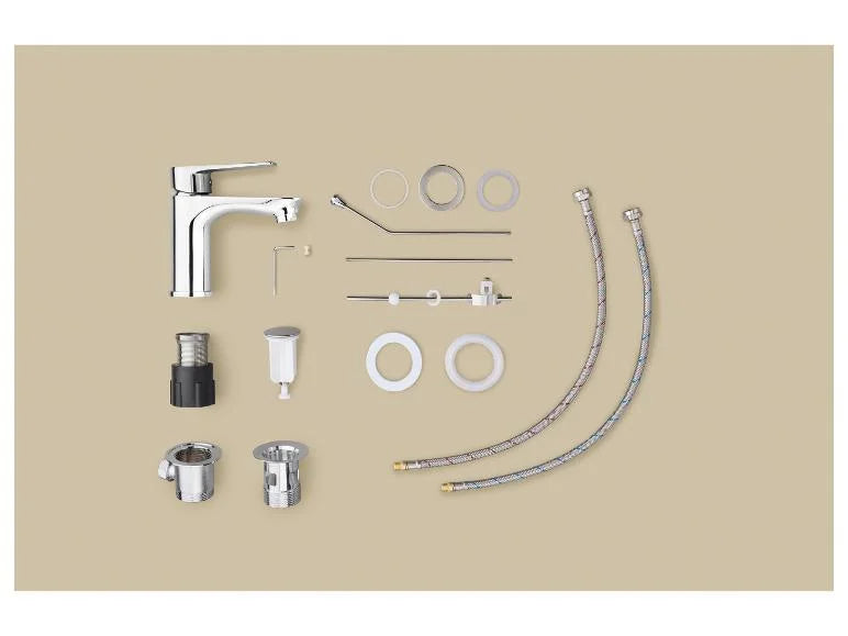 Livarno Basin Mixer Tap Eco function 35mm Ceramic Cartridge