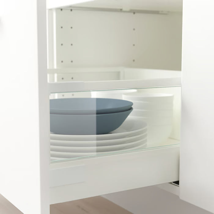 MAXIMERA Add-on side for drawer, high, glass