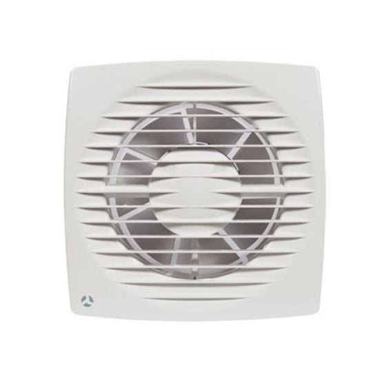 Airflow Aura Eco 125 T Bathroom Axial Fan - White