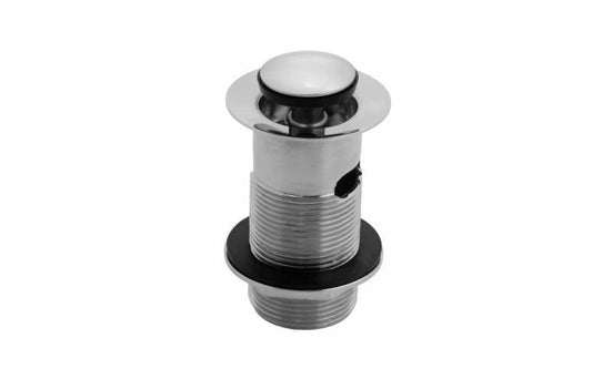 BTL Click Clack Round Basin Waste - Slotted