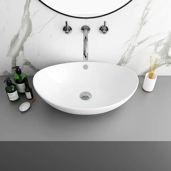 Costa Counter Top Basin - Oval (590 x 390mm)