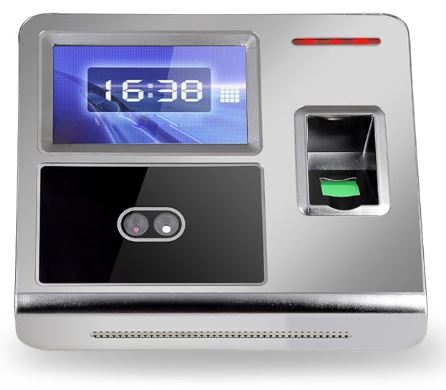 KKmoon Face Fingerprint Password Attendance Machine Employee Checking-in Payroll Recorder