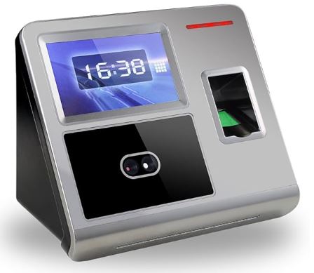KKmoon Face Fingerprint Password Attendance Machine Employee Checking-in Payroll Recorder