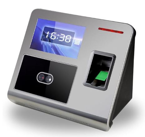 KKmoon Face Fingerprint Password Attendance Machine Employee Checking-in Payroll Recorder
