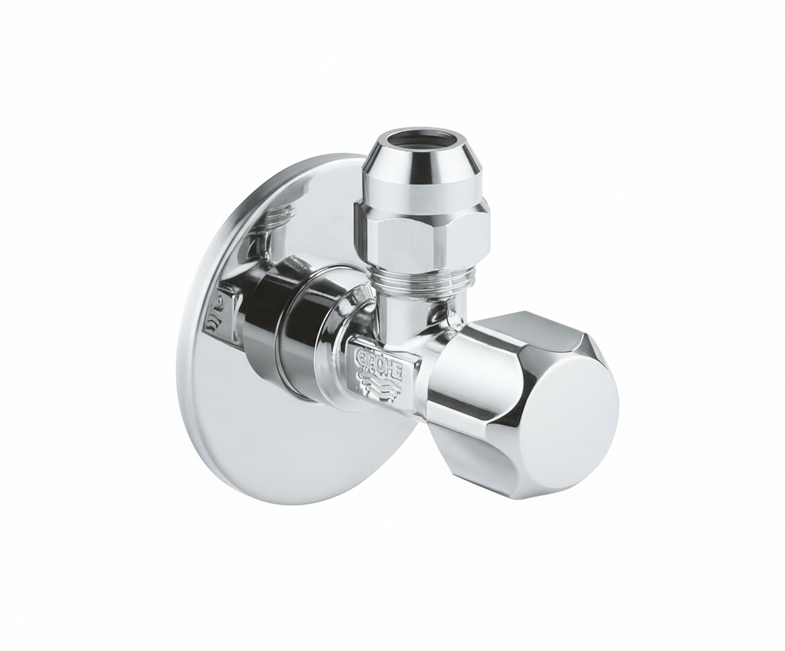 GROHE Angle Valves Neutral Handle Angle Valve (Wall Connection 1/2")