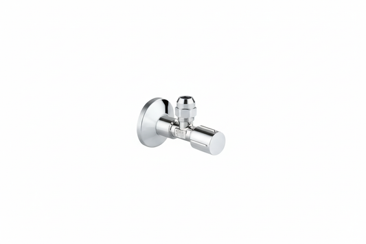 GROHE Angle Valve with Ergonomic Metal Handle (Wall Connection 1/2")
