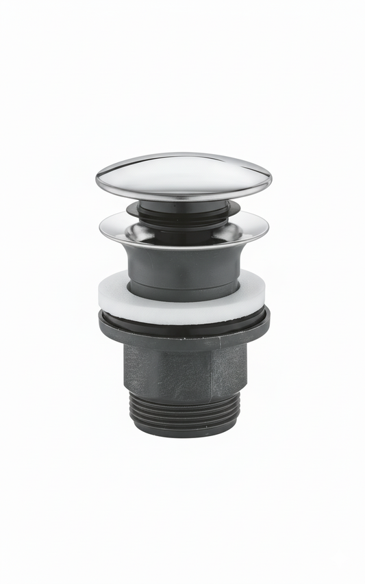 GROHE Basin Waste Set with Push-Open Plug - Slotted