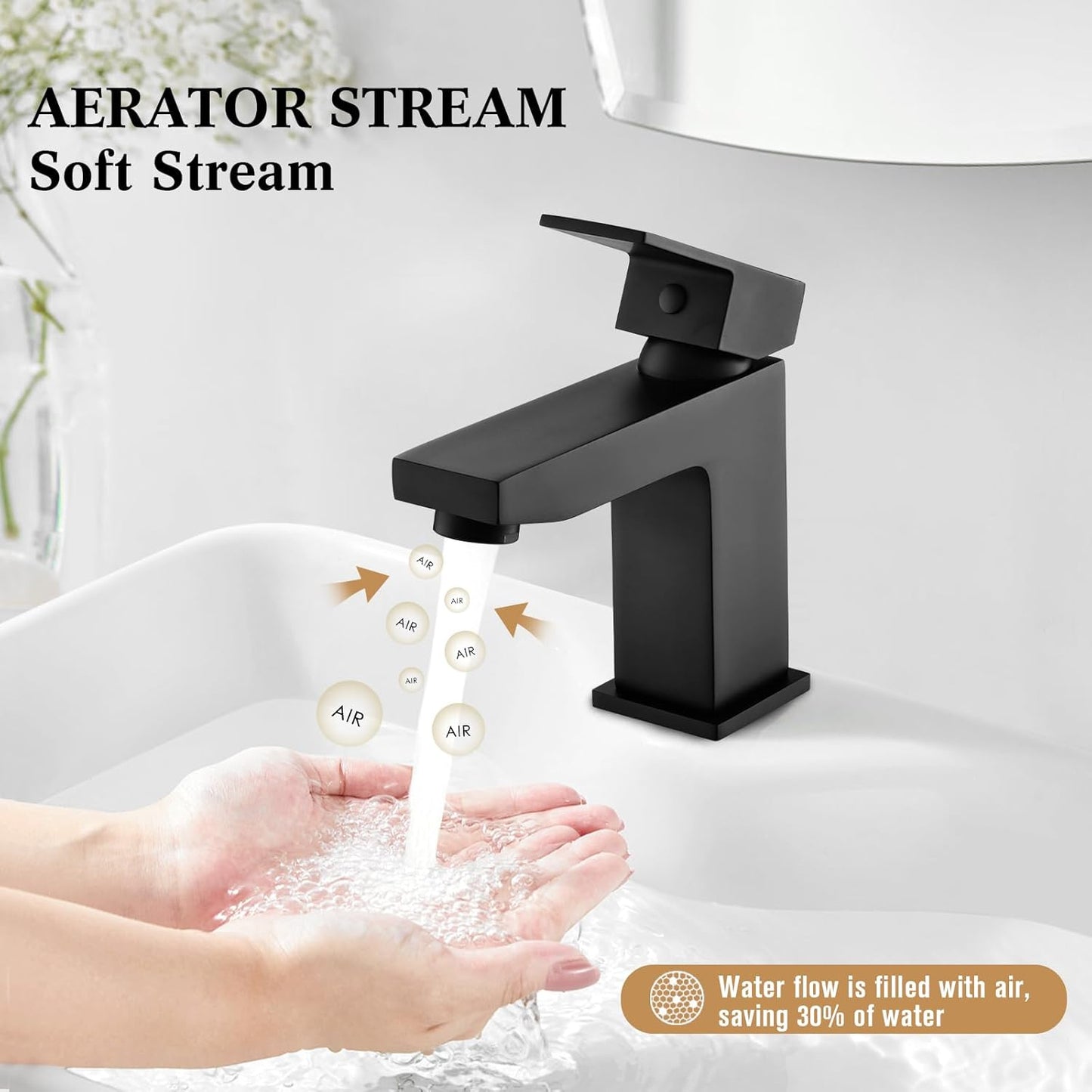 Bathroom Sink Taps Single Lever Basin Mixer