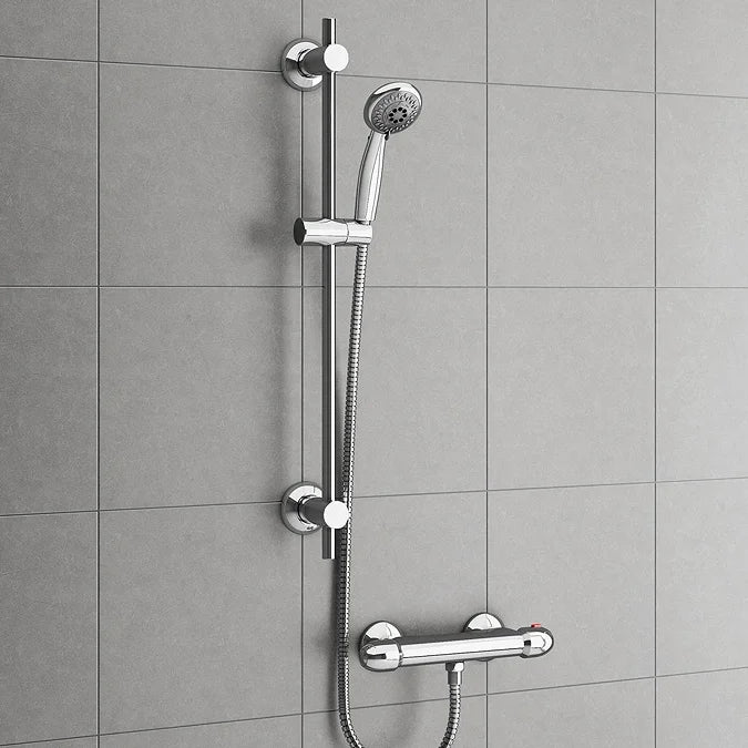 Juno Round Thermostatic Shower Mixer