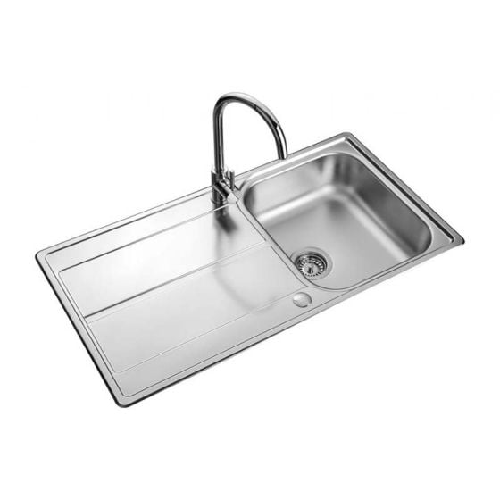 Leisure Sinks Aria Inset Kitchen Sink with Drainer