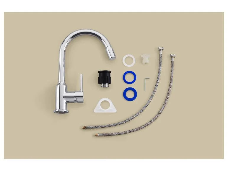 Livarno LED Kitchen Sink Tap 360° Outlet Swivels