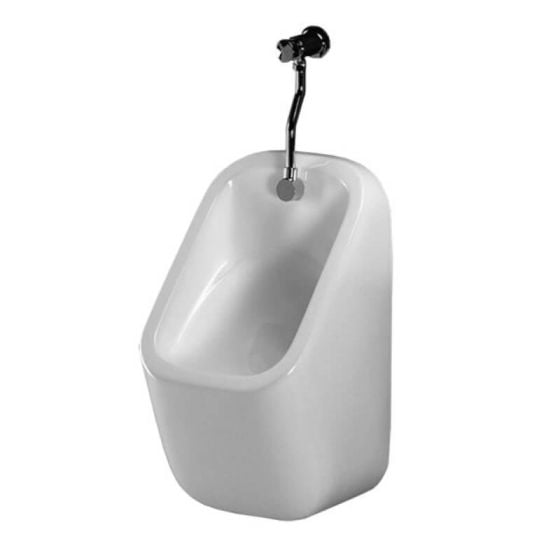 RAK Ceramics Series 600 Concealed Trap Urinal with Wall Brackets