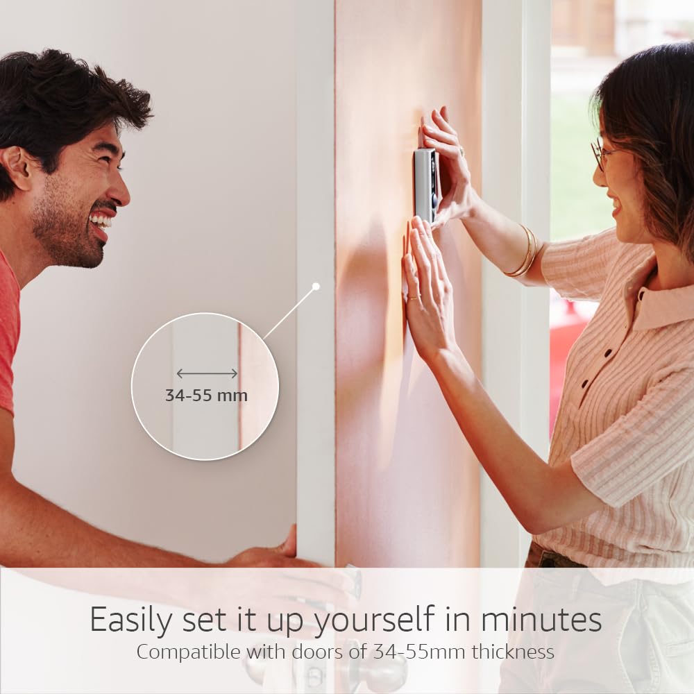 Ring Door View Cam - 1080p HD video and Two-Way Talk