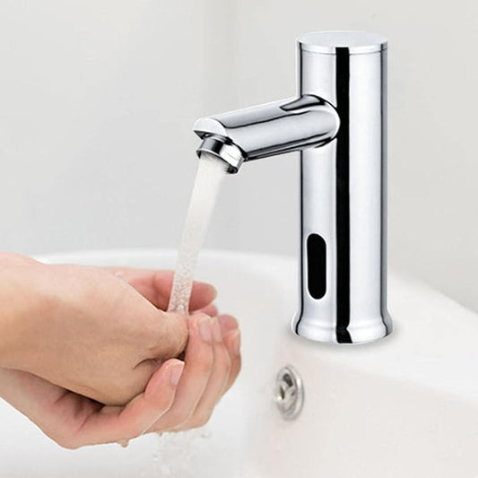 Automatic Touchless Sensor Battery Powered Temperature Control Basin Mixer Tap