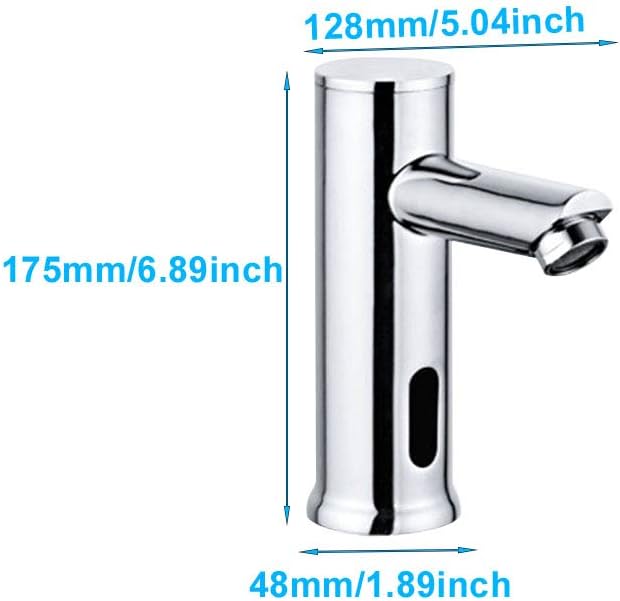 Automatic Touchless Sensor Battery Powered Temperature Control Basin Mixer Tap
