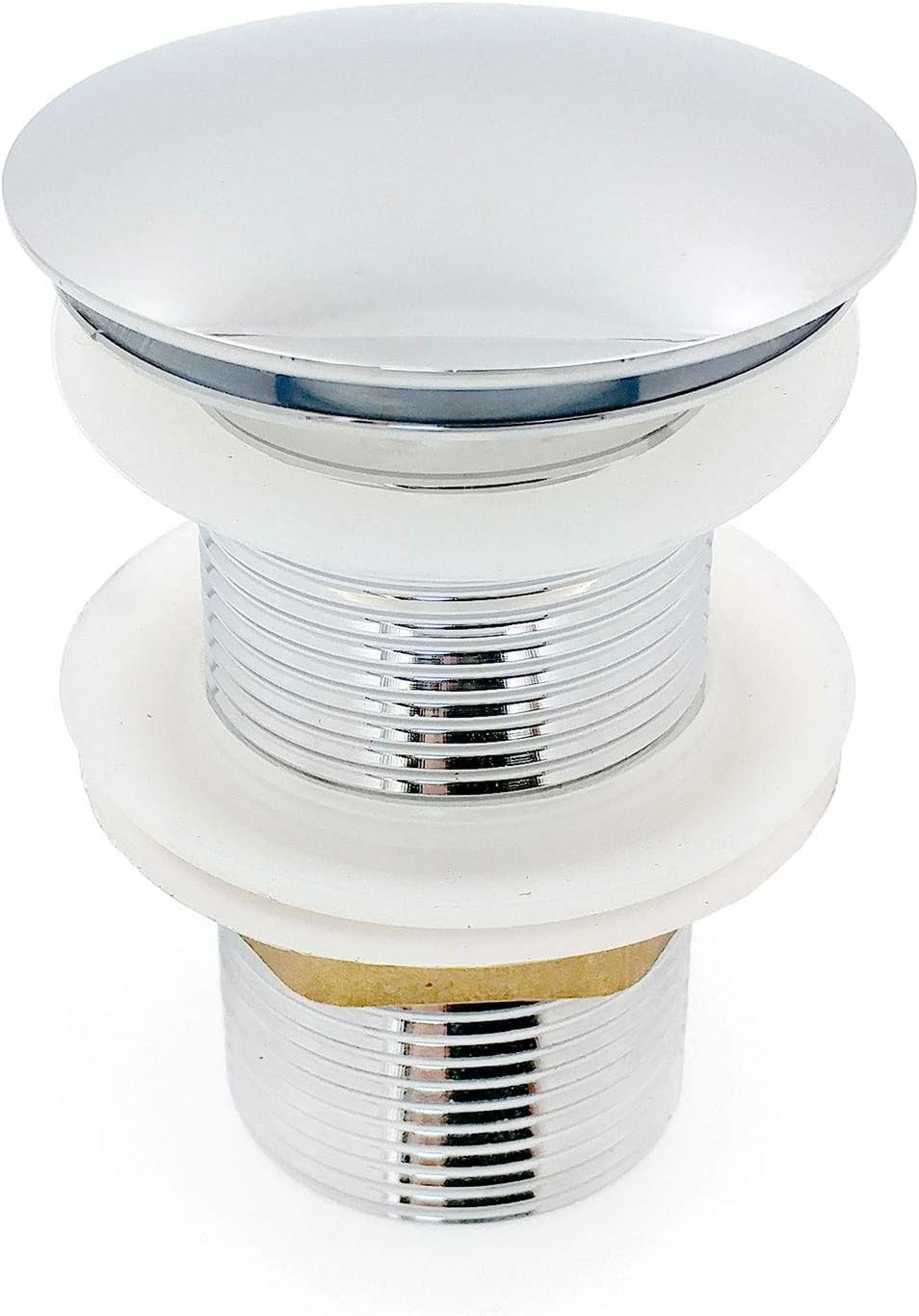 Xcel Home 1x Chrome Dome Click Clack Basin Waste - Unslotted