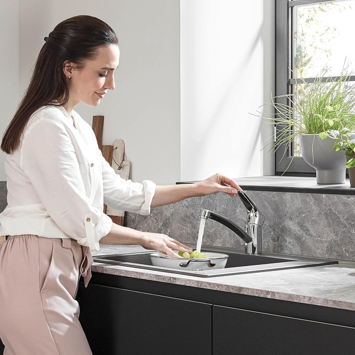 hansgrohe MyCube Kitchen Tap S, single spray mode