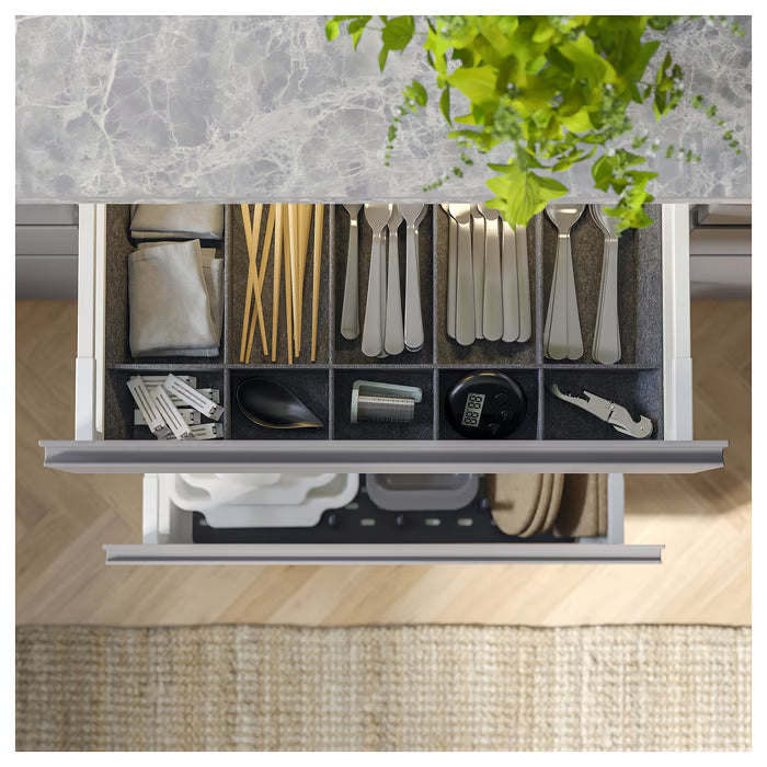 MAXIMERA Drawer, medium, white, 60x60 cm