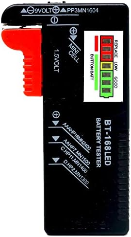 Nartel® LED Digital Battery Tester Battery Checker Multi Size