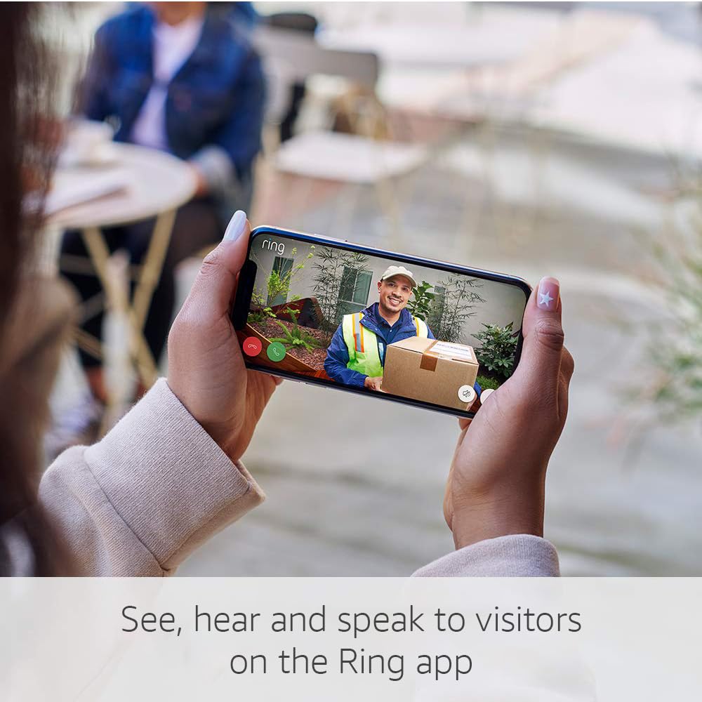 Ring Door View Cam | Video doorbell that replaces your peephole with 1080p HD video & Two-Way Talk.