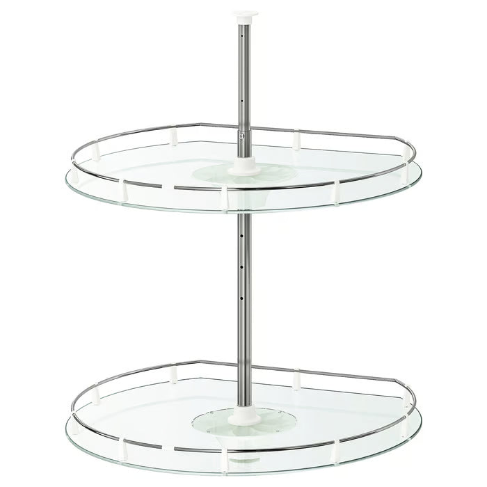 UTRUSTA Wall corner cabinet carousel
