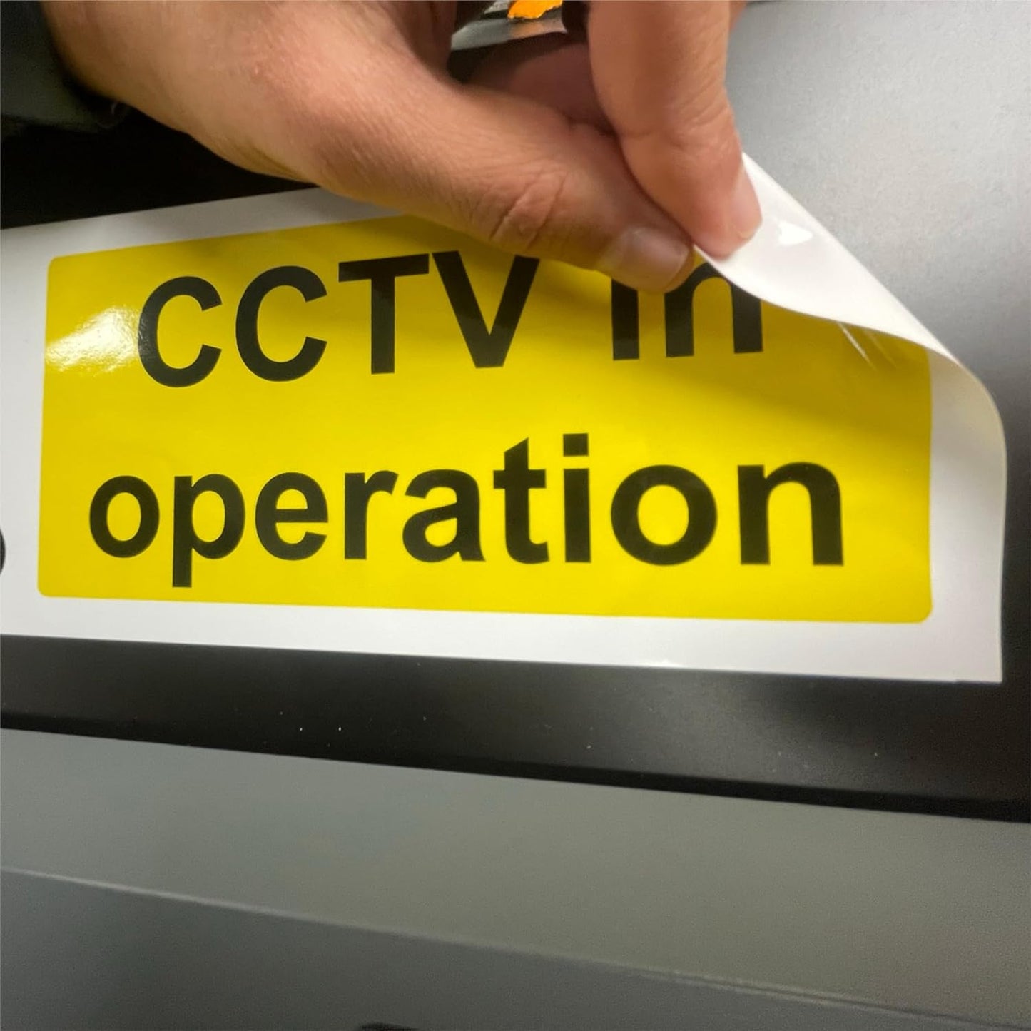 CCTV Stickers For Commercial and Domestic Use 5-PACK Security Signs